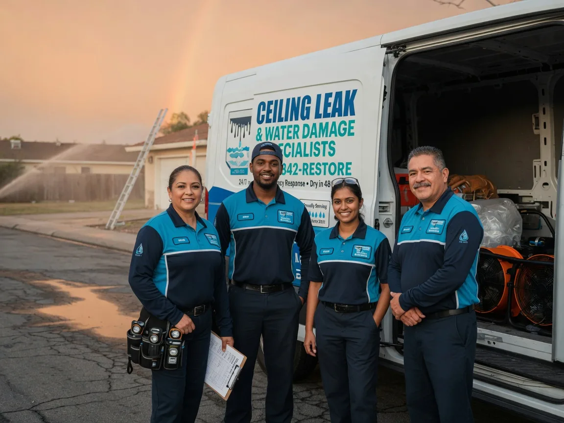 Ceiling Leak Cleanup company in Weston, GA