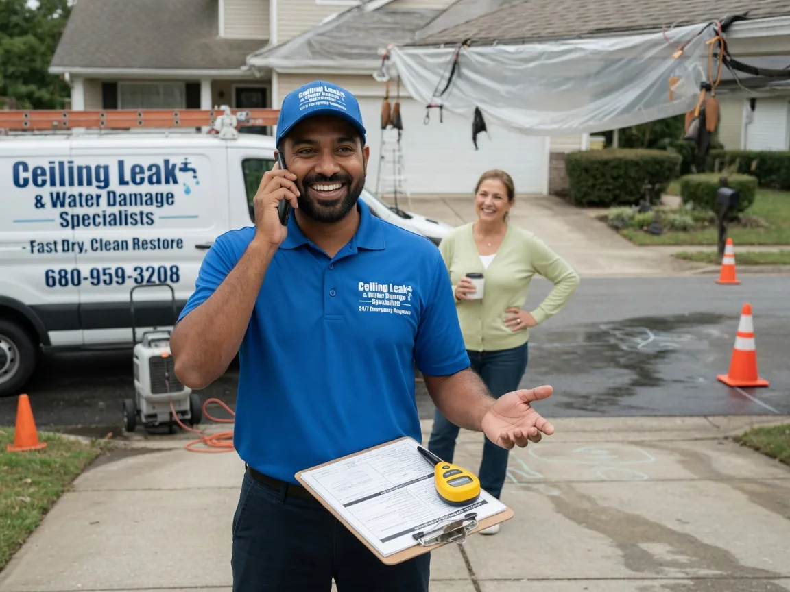 Ceiling Leak Cleanup Weston, GA FAQs